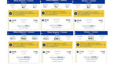 Trasporti: a Natale prezzi da capogiro ma dopo Santo Stefano si viaggia a 5 euro