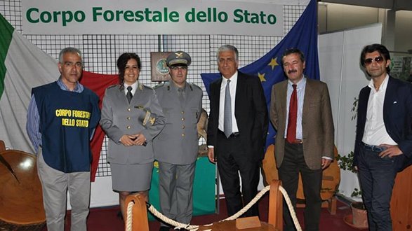 Il Corpo Forestale al Calabria Expo 2014