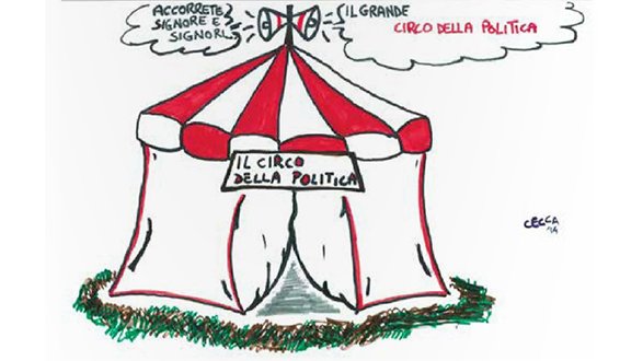 Rossano: il circo della politica, attenti agli scheletri