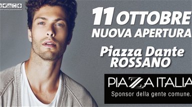 Rossano: Piazza Italia, inaugurazione l'11 ottobre