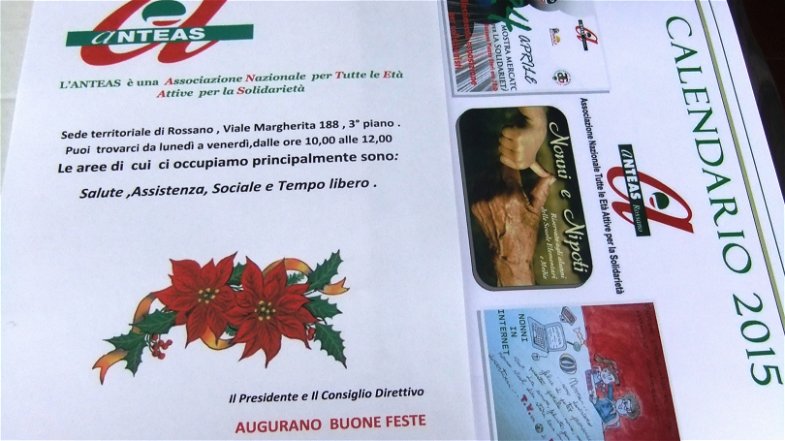 Anteas Rossano, distribuiti numerosissimi pacchi alimentari