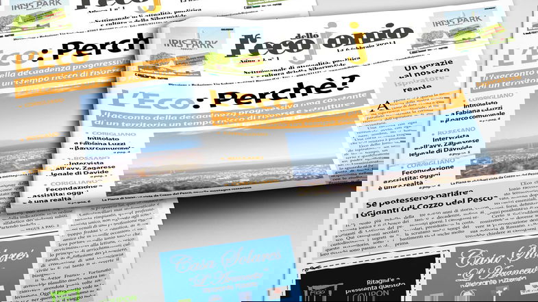 Duri senza mai perdere la tenerezza. L'editoriale de L'Eco dello Jonio