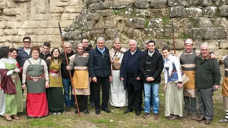 Giuseppe Graziano alla Giornata archeologica a Castiglione di Paludi: 