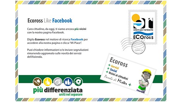Rossano: Ecoross diventa social, pagina Facebook al servizio dell'utenza