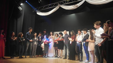 Festival del teatro scolastico, debutto tra gli applausi per il liceo scientifico Fortunato Bruno di Corigliano 