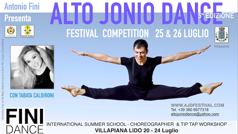 Villapiana: Alto Jonio Dance Festival, ancora pochi giorni per iscriversi