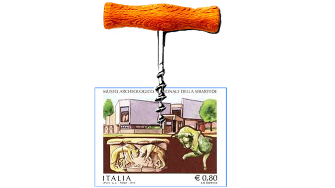 Proposta di emissione francobollo su Sibari con simbolica trivella