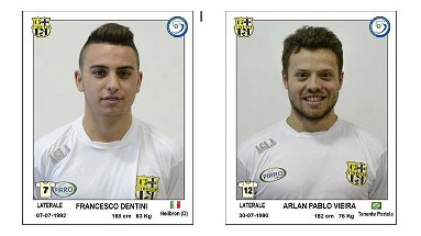 Corigliano Futsal, Vieira e Dentini convocati in Nazionale