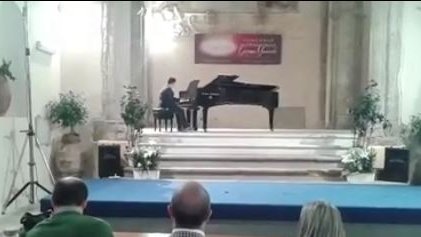 Al pianista in erba Lorenzo Stasi il primo premio del XIII Concorso internazionale per giovani musicisti