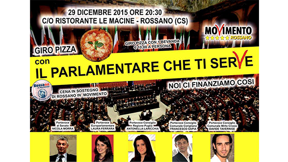Movimento 5 Stelle: “Il Parlamentare che ti serve” fa tappa a Rossano