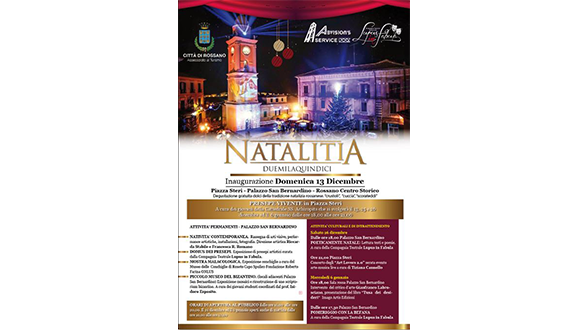 Natalitia 2015, l'arte protagonista nel centro storico di Rossano