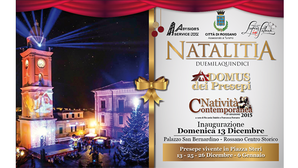 Rossano: Natalitia 2015, ecco il programma eventi