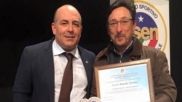 Il sibarita Giancarlo Scardino premiato tra le “Eccellenze sportive 2015” 