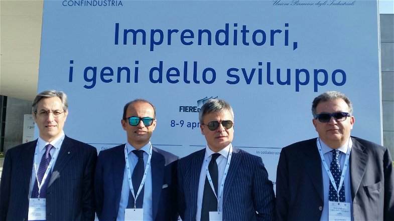 Il presidente di Unindustria Calabria Natale Mazzuca a Parma al convegno degli Industriali : 
