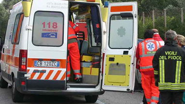 Rossano, Scontro auto-moto