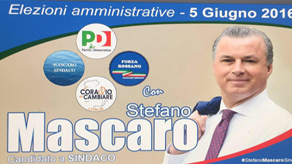 Oliverio a sostegno del candidato Stefano Mascaro