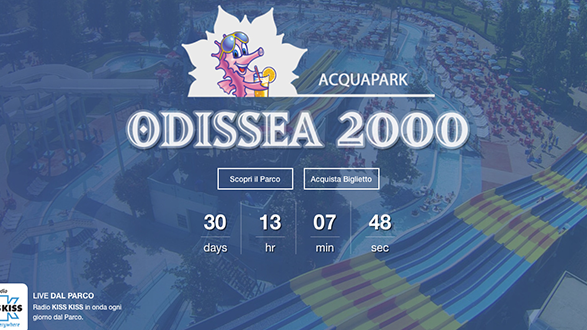 Acquapark Odissea 2000, ticket ridotto per chi acquista online