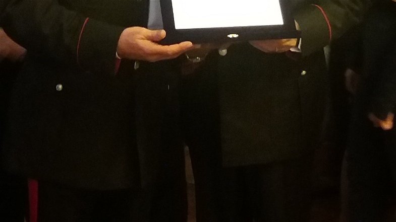 Orazio Capalbo, maresciallo capo Carabinieri di Cosenza riceve il premio Salvo D'Acquisto 2016