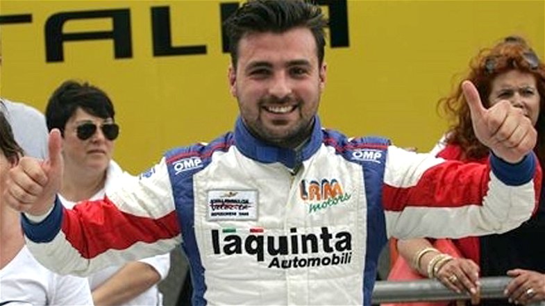 Il pilota calabrese Iaquinta sul podio a Vallelunga 