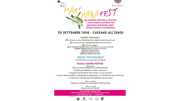 Giornata di scambio culturale a Cassano venerdì 30