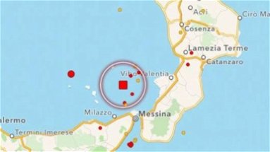 Scossa di terremoto 3,6 nel Tirreno reggino