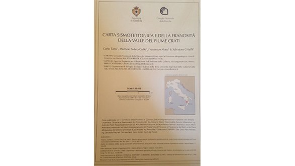 Presentazione della Carta sismotettonica e della franosità della Valle del Fiume Crati