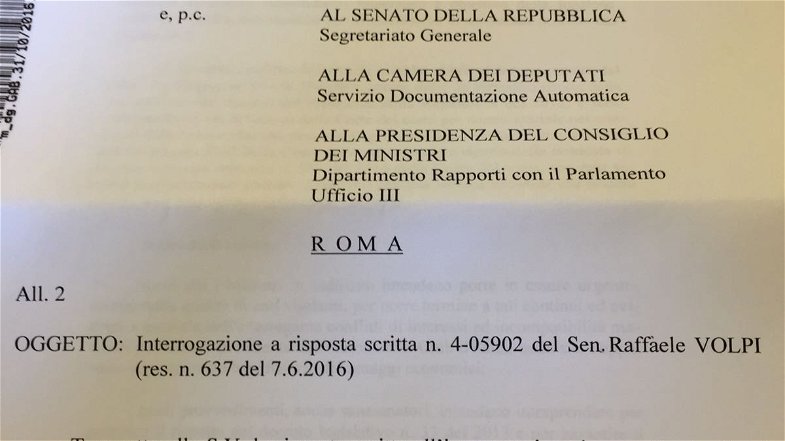 Noi Con Salvini Rossano: il Ministro Orlando risponde sul tribunale di Rossano