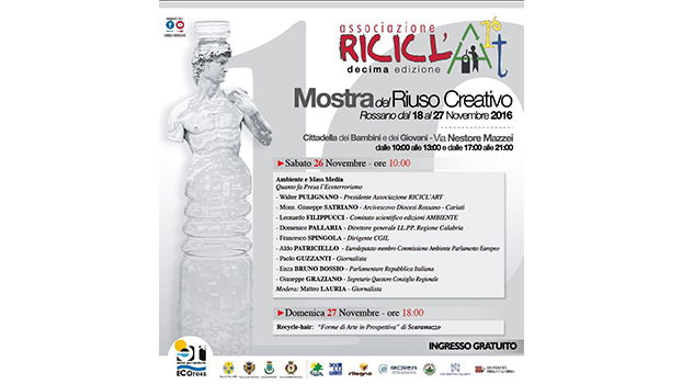 Ricicl Art 2016, Ambiente e Mass Media. Quanto fa presa l'ecoterrorismo 