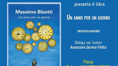 Cultura,lo scrittore Massimo Bisotti domani 22 novembre a Palazzo San Bernardino 