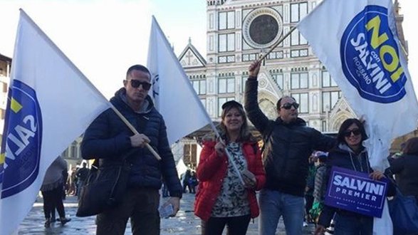 Noi Con Salvini Rossano: dalle piazze di Rossano a piazza Santa Croce a Firenze