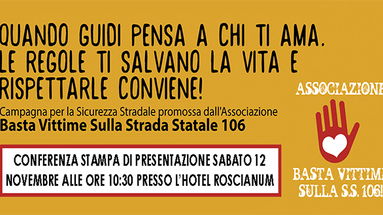 Al via la Campagna di Sicurezza Stradale