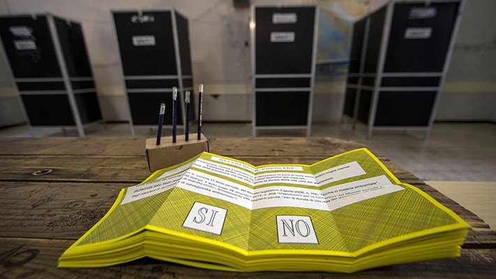 Referendum, primi exit poll