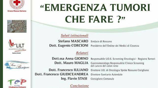 Sanità, convegno 14 dicembre 