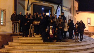 Fidelitas Corigliano: a Lauropoli donata cesta con viveri alimentari