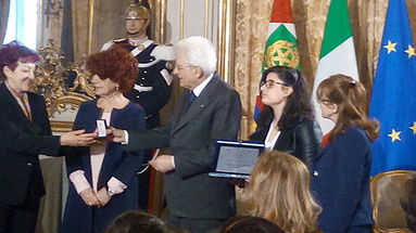 Mattarella premia la scuola spezzanese per il concorso “ Donne per la Pace ”