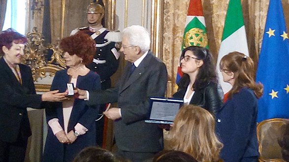 Mattarella premia la scuola spezzanese per il concorso “ Donne per la Pace ”