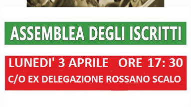 Pd: il 3 aprile convenzione del Circolo Democratico di Rossano