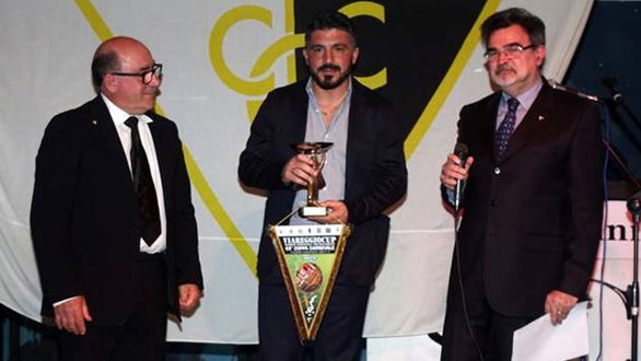 Provini e stage con il Pisa. A Gattuso il premio