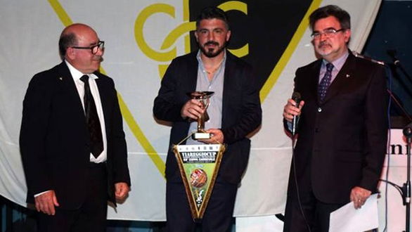 Provini e stage con il Pisa. A Gattuso il premio 