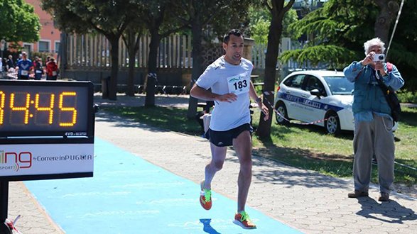 Mezza maratona San Giovanni Rotondo, atleta rossanese sesto assoluto