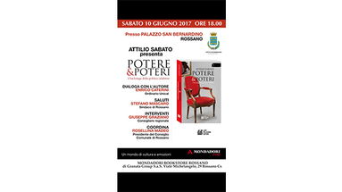 Rossano, sabato 10 presentazione del volume di Attilio Sabato