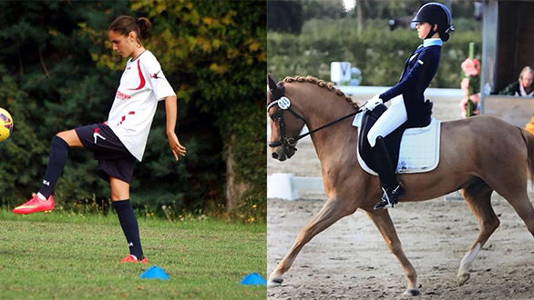 Zagarese si congratula con Martina Caruso e Silvia Diciatteo