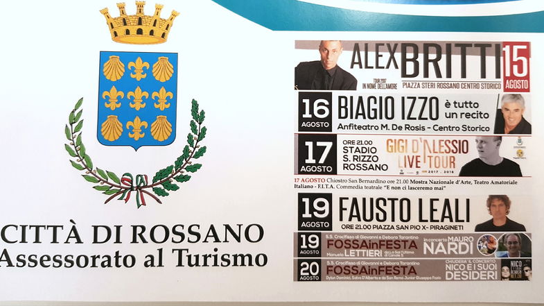 Rossano, presentata la 25esima programmazione estiva