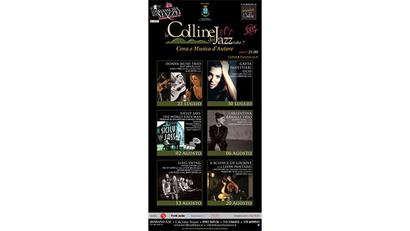 Colline del Jazz, si parte il 23 luglio