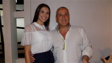 La splendida Adriana Iordache di Rossano e' stata eletta Miss Europe Continental Calabria 2017 a Tropea