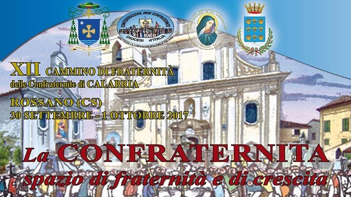 Rossano: XII Cammino di Fraternità delle Confraternite di Calabria