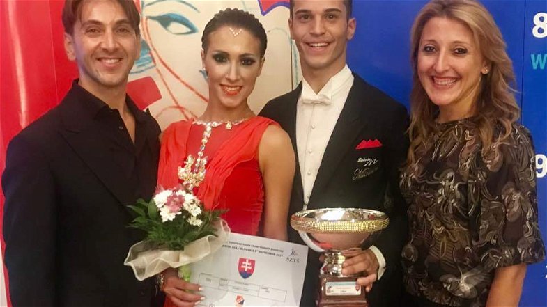 Danza sportiva, Bratislava: premiata coppia di atleti calabresi