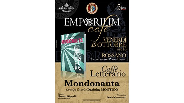 Emporium Cafè, domani parte il Caffè letterario