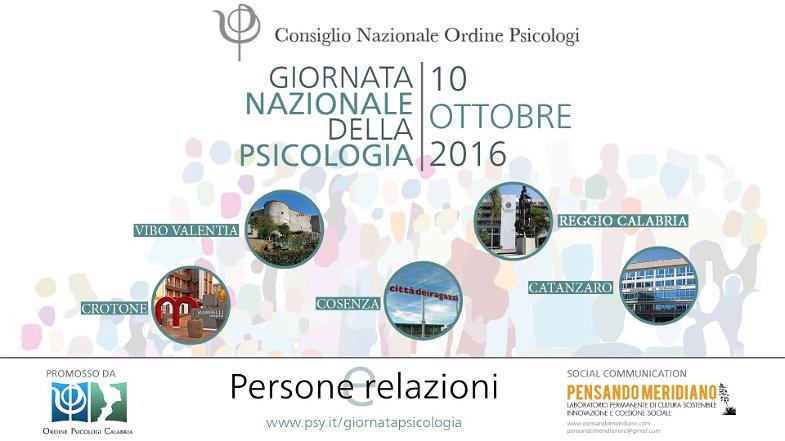 In Calabria la “Settimana del benessere psicologico”