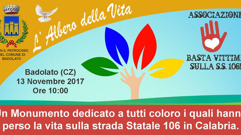 Statale 106, a breve inaugurazione di un monumento dedicato al ricordo